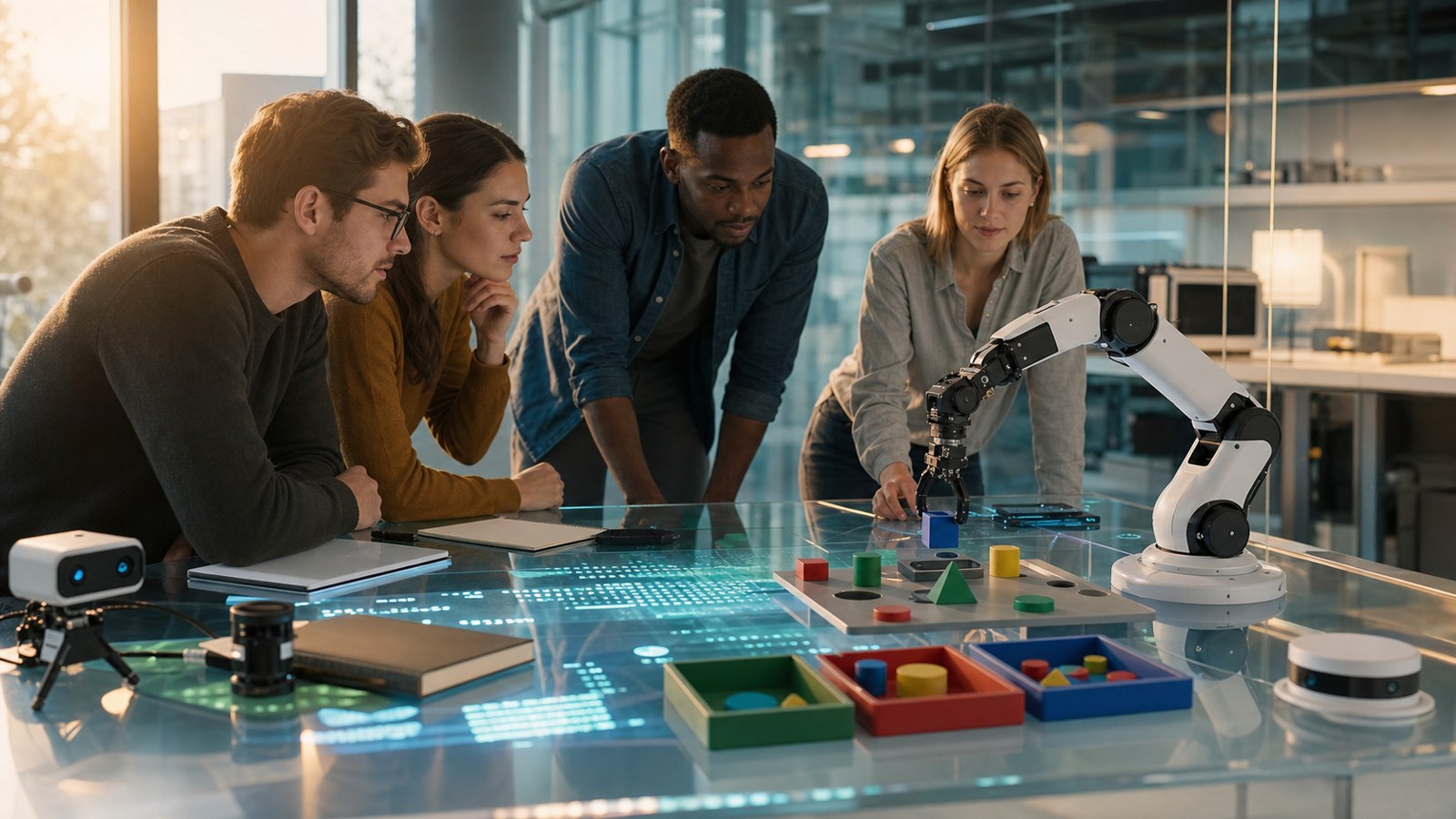 Editorial image illustrating How Do Machines Learn? A Beginnerâ€™s Guide to AI Training