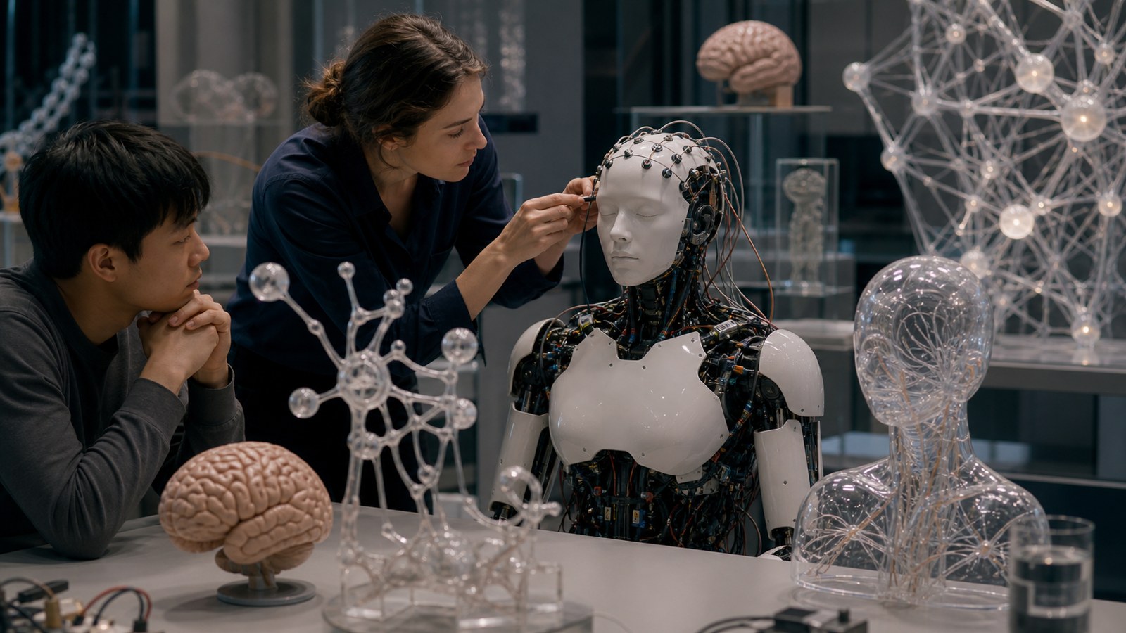Editorial image illustrating Machine Consciousness Explained: Could Computers Ever Be Aware?