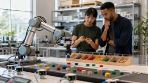 Editorial image illustrating Machine Learning Explained: How AI Learns From Data